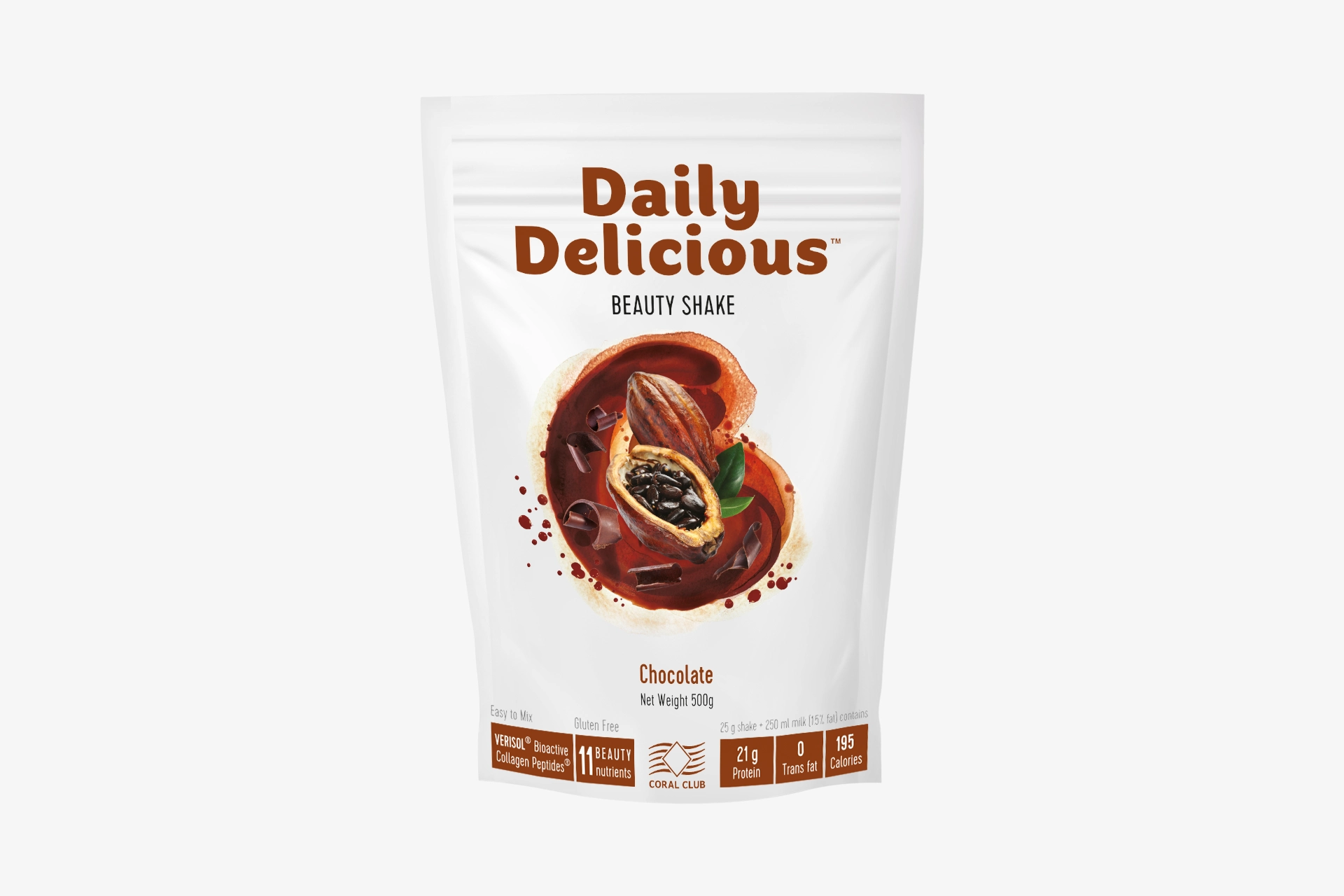 Daily Delicious Beauty Shake šokolaadi