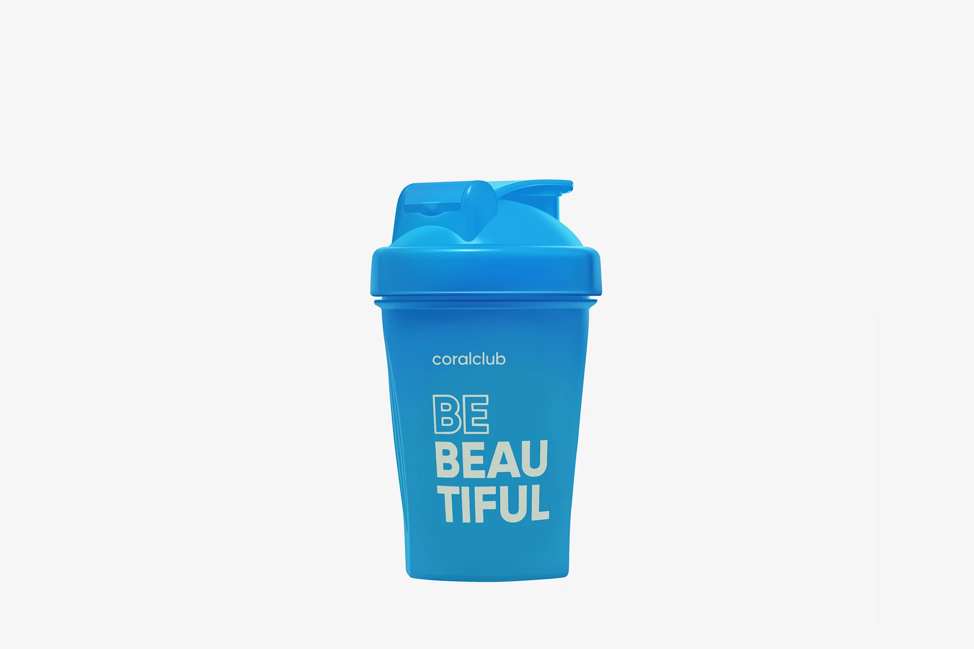 Šeiker Coral Club Be Beautiful 400 ml, kék